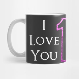 I love you 18 Mug